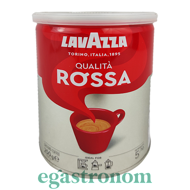 Кофе роса (мелена) ж/б Ловаться Lavazza rossa 250g 12шт/ящ