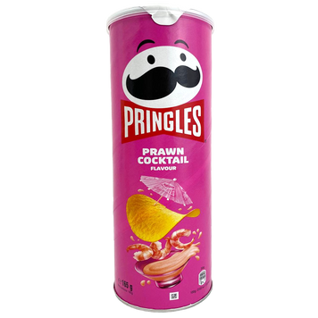 Чипси коктейль з креветок Прінглс Pringles prawn cocktail 165g 19шт/ящ