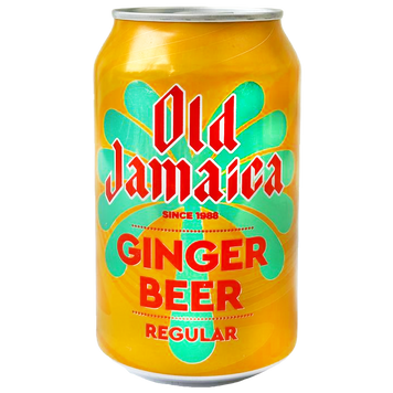 Пиво безалкогольне імбирне Олд Ямайка Old Jamaica ginger beer regular 330ml ж/б 24шт/ящ