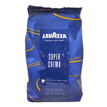 Кофе супер крема (зерно) Ловаться Lavazza super crema 1kg 6шт/ящ