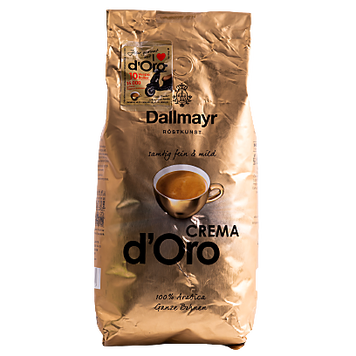 Кава крема (зерно) Далмаєр Доро Dallmayr Doro crema 1kg 8шт/ящ