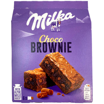 Печиво брауні Мілка Milka choco brownie 150g 13шт/ящ