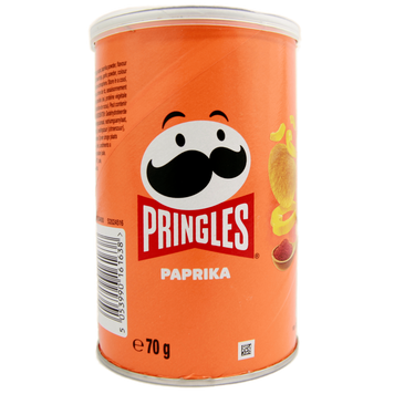 Чипси паприка Прінглс Pringles paprika 70g 12шт/ящ