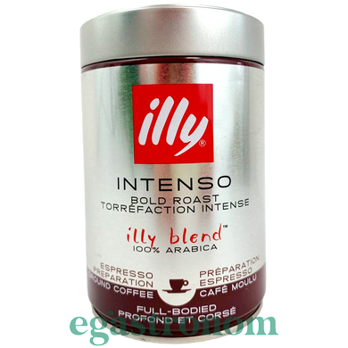 Кофе интенсо (молотый) Ильи Illy intenso 250g 12шт/ящ