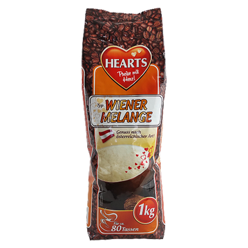 Капучино віденський меланж Хертс Hearts wiener melange 1kg 10шт/ящ