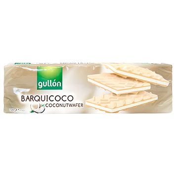 Вафли с кокосовым кремом Гуллон Gullon coconutwafer 150g 16шт/ящ
