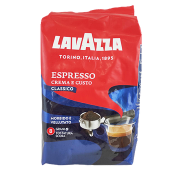 Кава крема густо класіко (зерно) Лавацца Lavazza crema gusto classico 1kg 4шт/ящ
