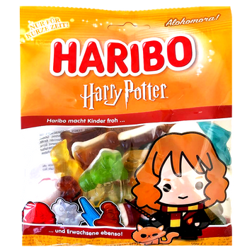 Желейки Гаррі Потер Харібо Haribo Harry Potter Hermine Granger 160g 40шт/ящ