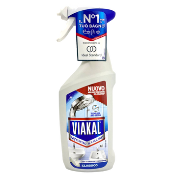 Спрей для видалення вапняного нальоту Віакал Viakal classico 470ml 10шт/ящ