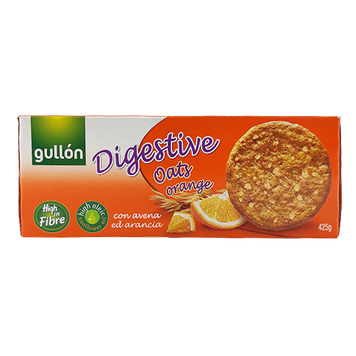 Печенье овес & апельсин (оранж) Гуллон Gullon Digestive 425g 15шт/ящ