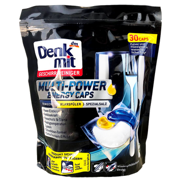 Капсули для посудомийної машини Денк Міт Denk Mit multi-power energy 30tbs 459g 5шт/ящ
