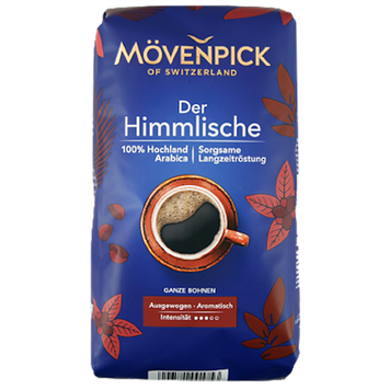 Кава дер хімліш (зерно) Мовенпік Movenpick der himmlische 500g 10шт/ящ