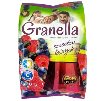 Чай розчинний лісові фрукти Гранелла Granella 400g 24шт/ящ