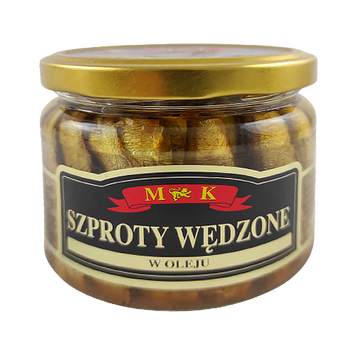 Шпроти в олії МК МК (скло) 175/250g 12шт/ящ