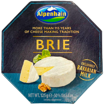 Сир брі селект Алпенхайн Alpenhain 125g 8шт/ящ