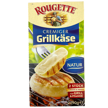 Сир для гриля натуральний Ружет Rougette natur Käserei 2x90g 180g 6шт/ящ