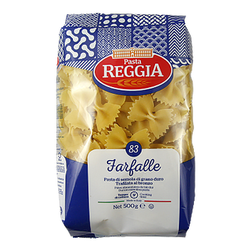 Макарони Реджія №83 Бантики Reggia Farfalle 500g 24шт/ящ