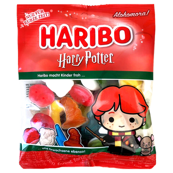 Желейки Гаррі Потер Харібо Haribo Harry Potter Ron Weasley 160g 40шт/ящ