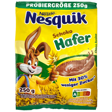 Какао несквік шоколадно-вівсяне Нестле Nestle nesqiuk hafer 250g 22шт/ящ