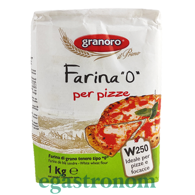 Мука Граноро для пиццы Granoro Farina 0 per pizze 1kg 10шт/ящ