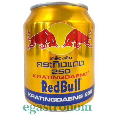 Энергетик Ред Булл Red Bull kratingdaeng 250ml 24шт/ящ