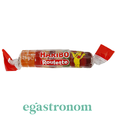 Желейки Харібо Haribo Roulette 25g 50шт/ящ