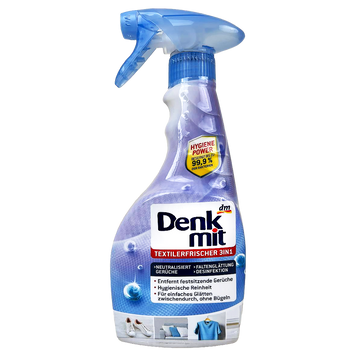 Спрей для прасування та нейтралізації запахів Денк Міт Denk Mit textilerfrischer 3in1 500ml 10шт/ящ