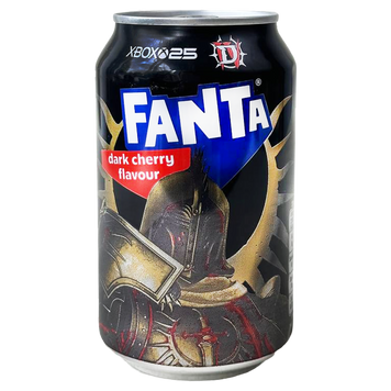 Напій газований смак темної вишні Фанта Fanta dark cherry 330ml 24шт/ящ