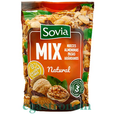 Орешки микс орехов с ягодами (без глютена) Совиа Sovia mix 200g 20шт/ящ