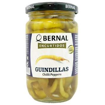 Перець чилі жовтий Бернал Bernal guindillas 110/300g 12шт/ящ