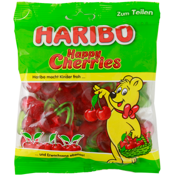 Желейки Харибо вишни Haribo cherries 175g 18шт/ящ (Код: 00-00014619)