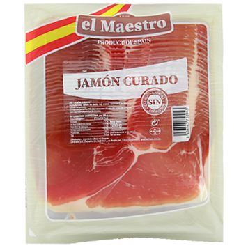 Хамон нарізка курадо Маестро Maestro curado 500g 7шт/ящ